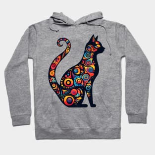 Kaleidoscope Kitty Hoodie